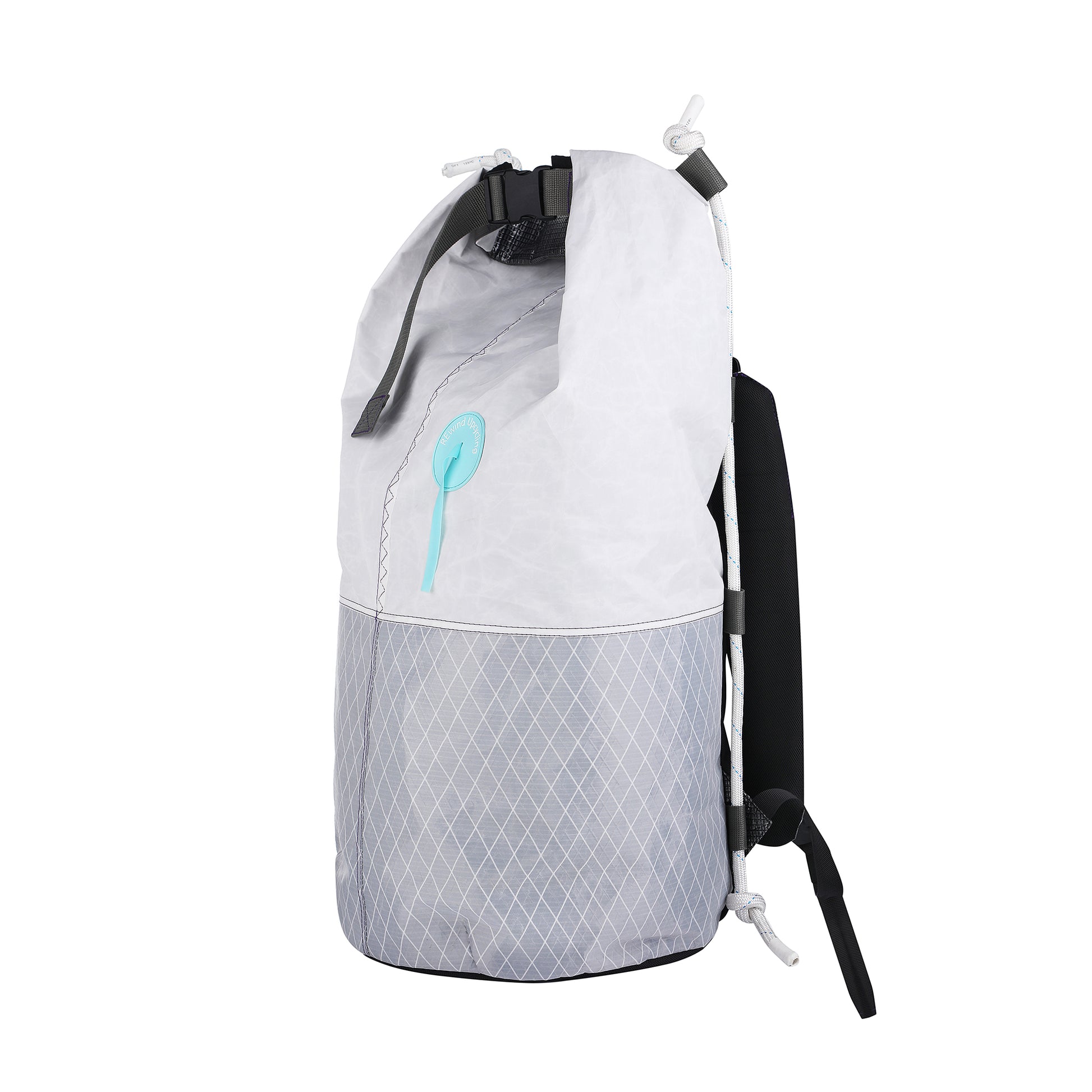 Waterproof Lightweight backpack in grey, silver and black colours
