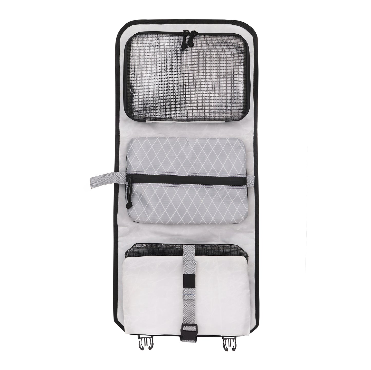 Waterproof toiletry bag with 3 nested pouch & pocket from REwind - Ukrainian clothing brand