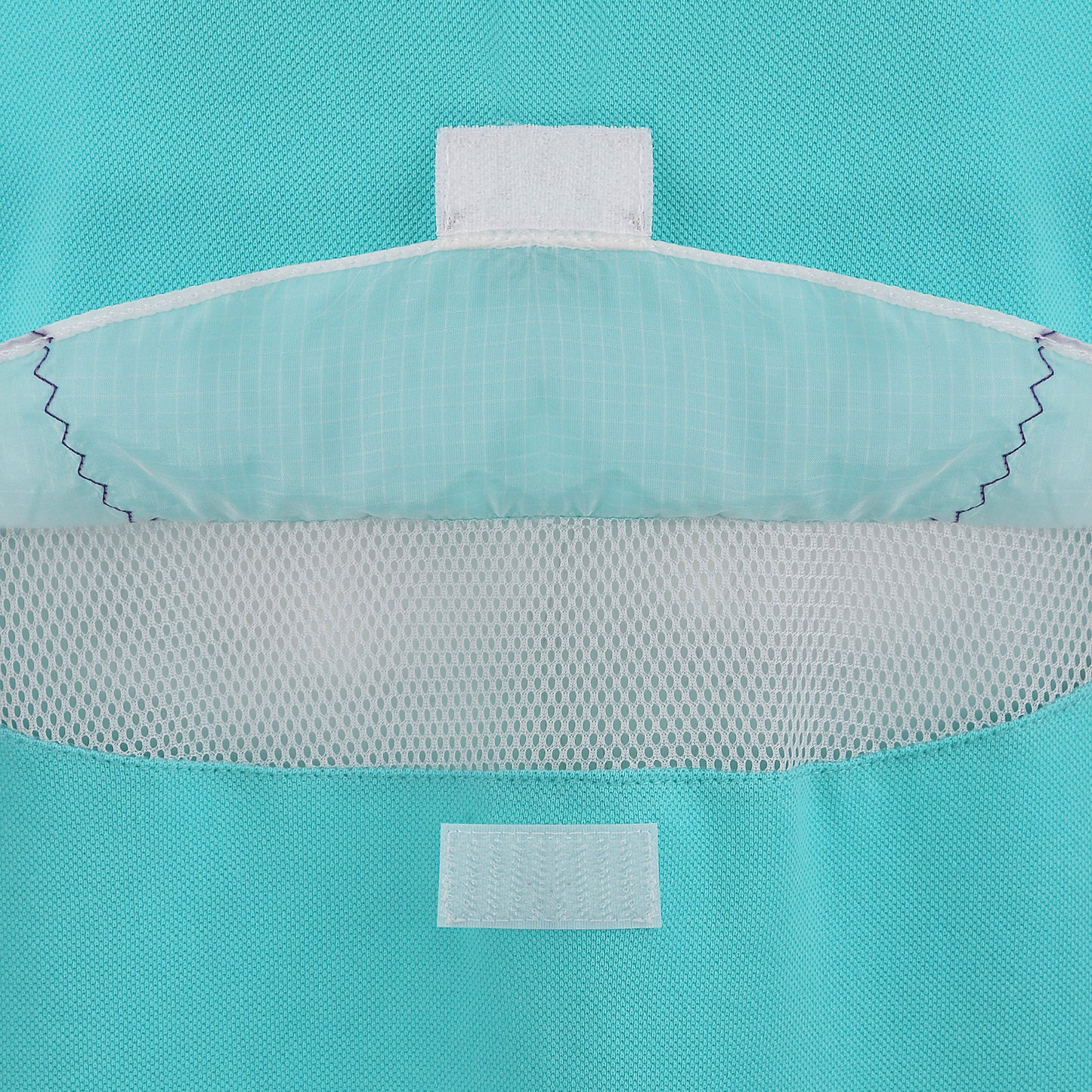 Breathable polo shirt with sail fabric