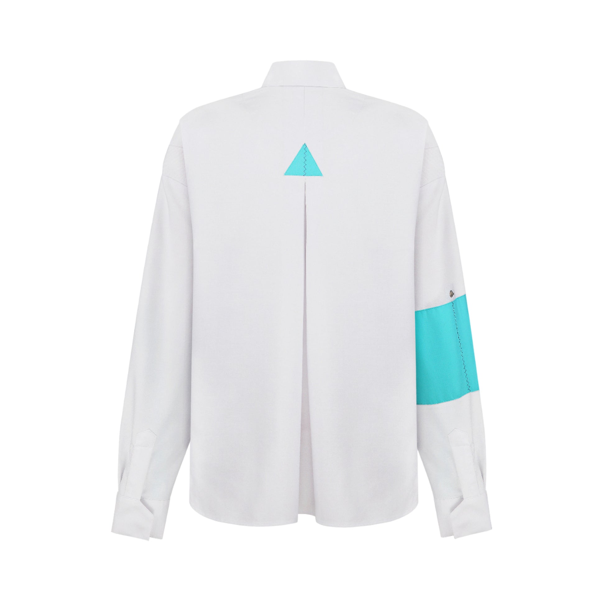 White & green stylish designer shirt from REwind - Ukrainian manufacturer brand