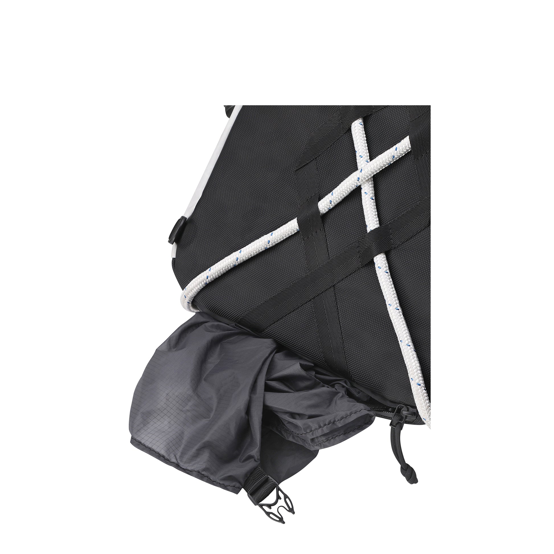 Designer handbag with raincover