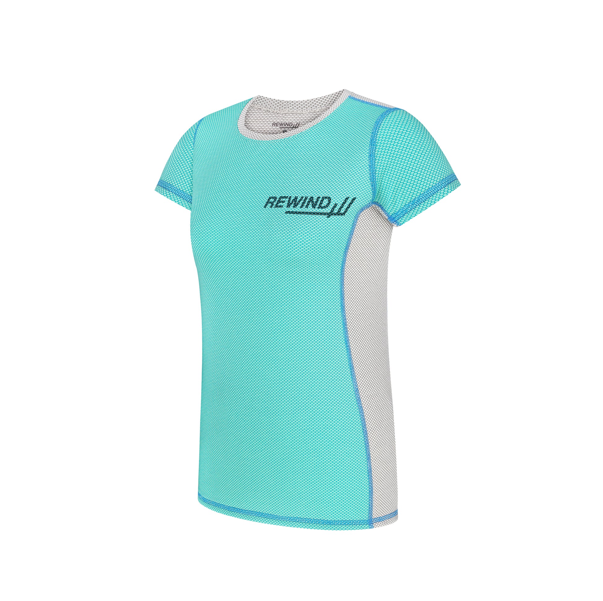 Stylish designer cooling t-shirt with short sleeves for women from REwind, Ukraine