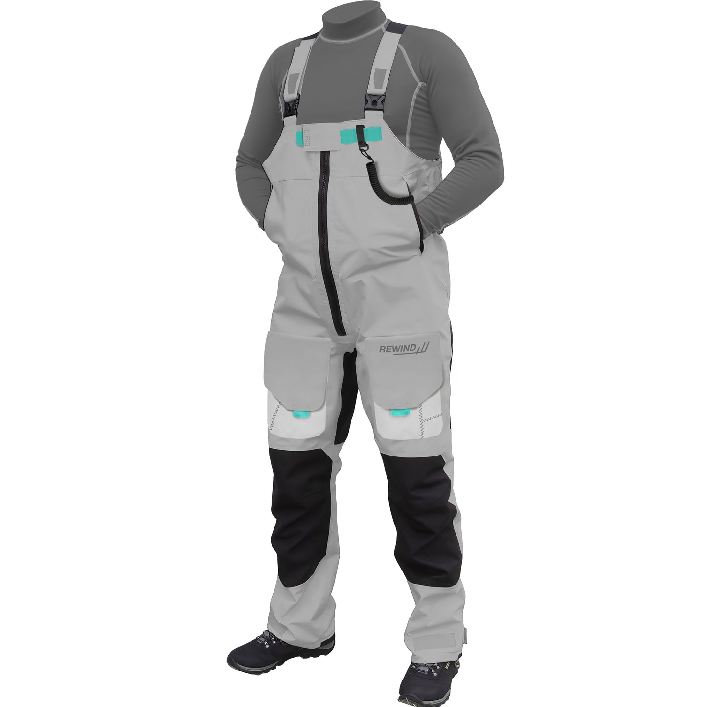 Waterproof sailing/boating pants from REwind