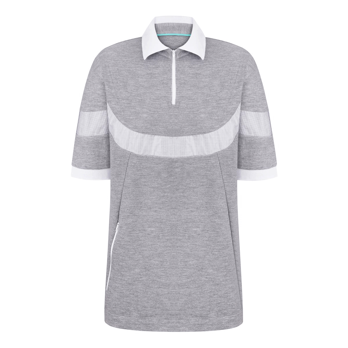 Custom Grey Polo Shirt with short sleeves from REwind. Ukraine