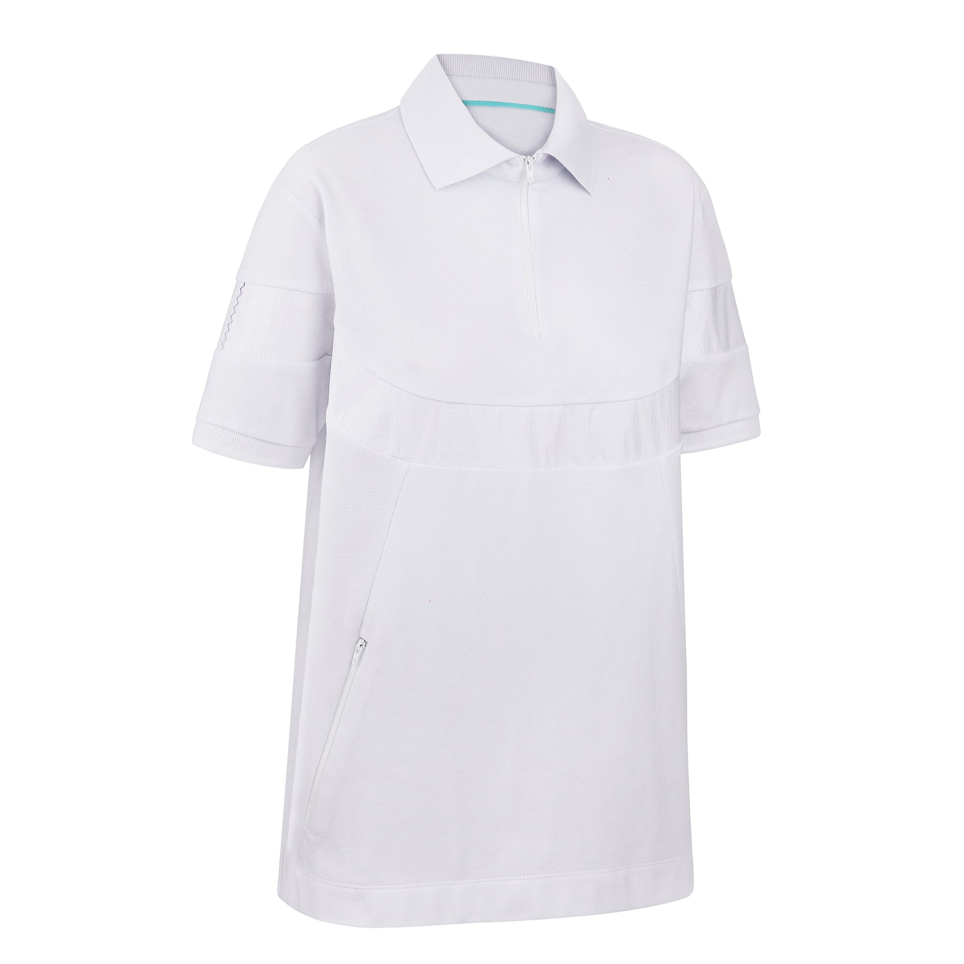 White polo shirt with pockets from REwind - Ukrainian clothes manufacturer brand